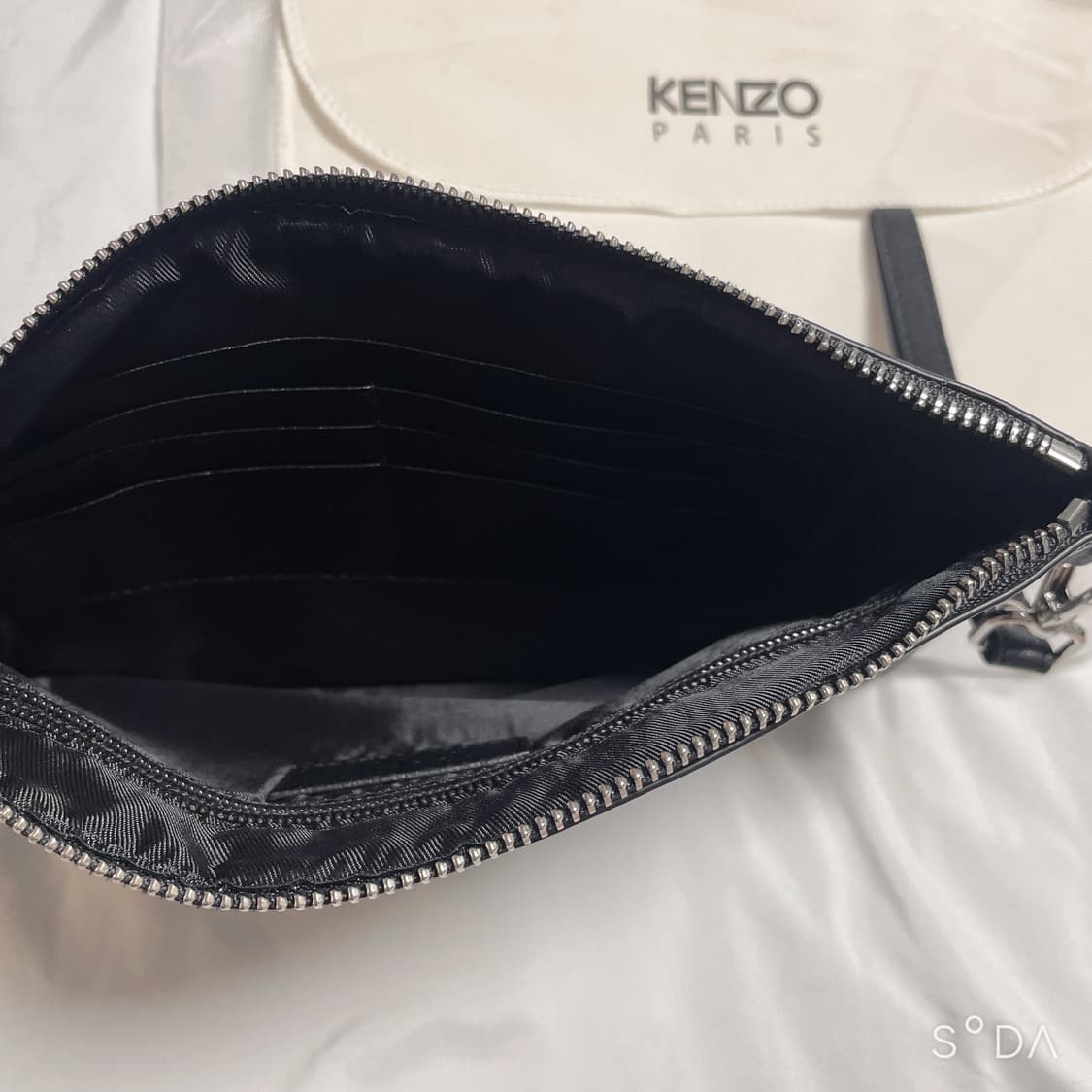 KENZO 겐조 블랙 타이거 클러치 백 상품이미지7