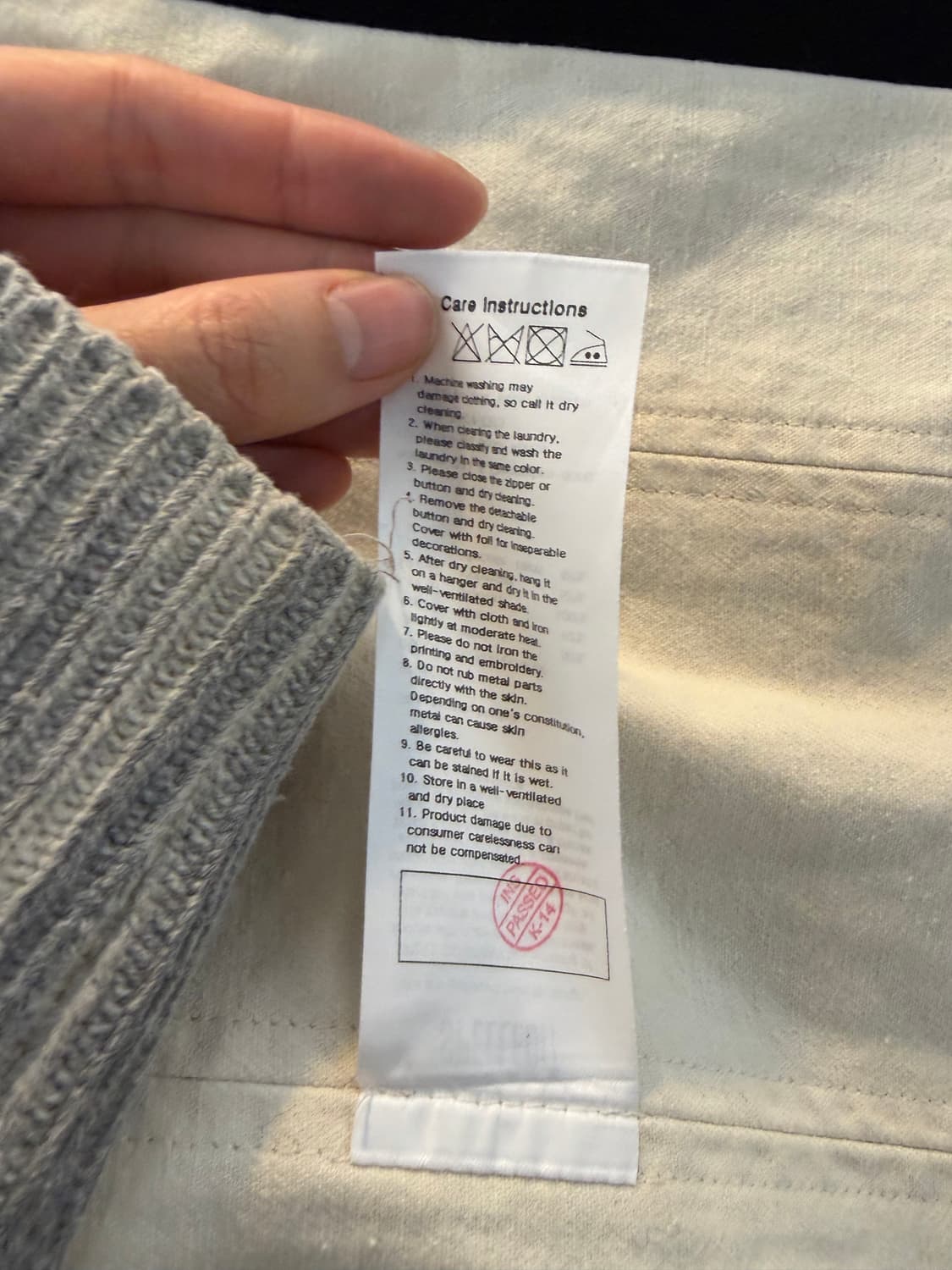 Spelledit wool coat black 상품이미지8