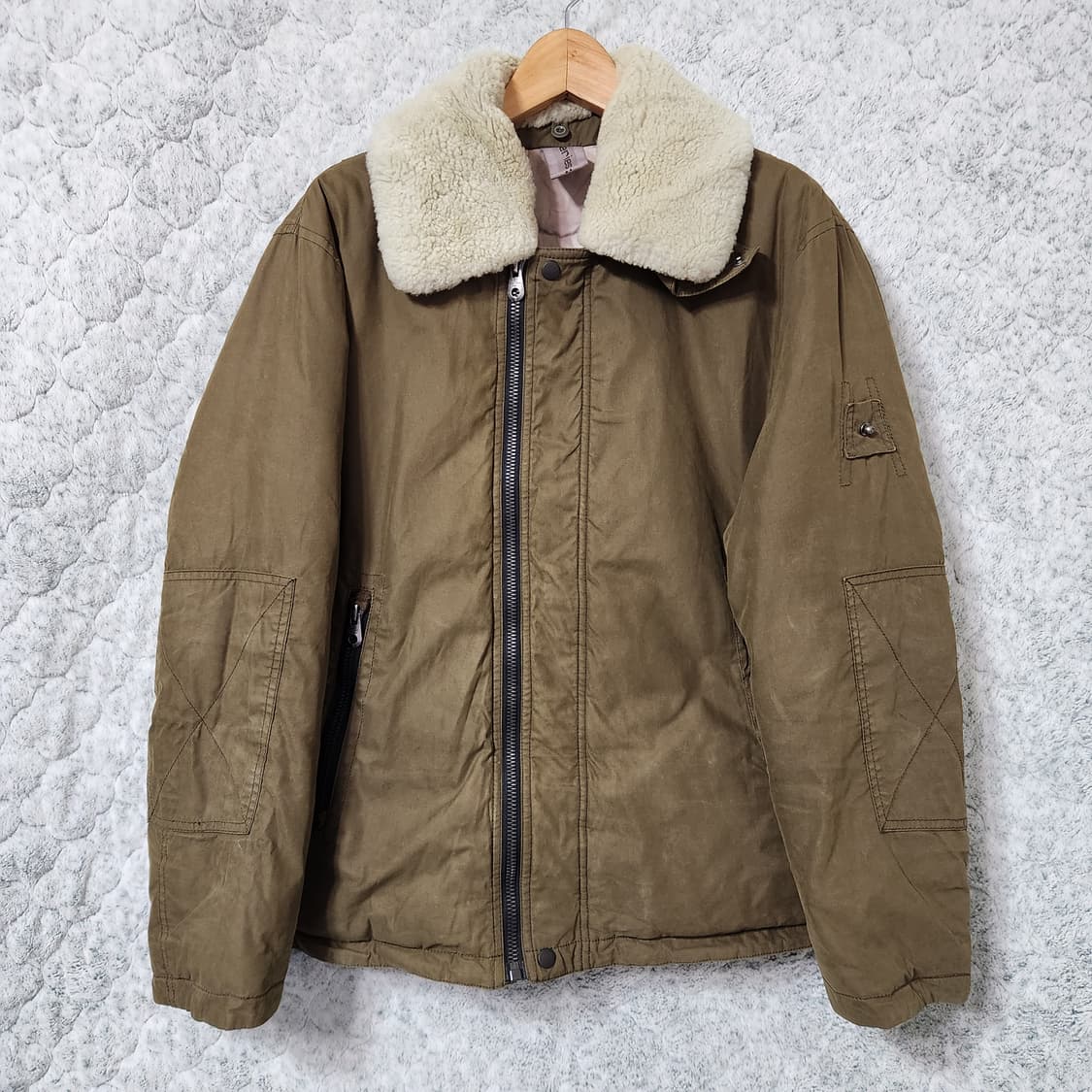 H340 [100] 시리즈 모피털 라파예트 거위털 패딩
 상품이미지1