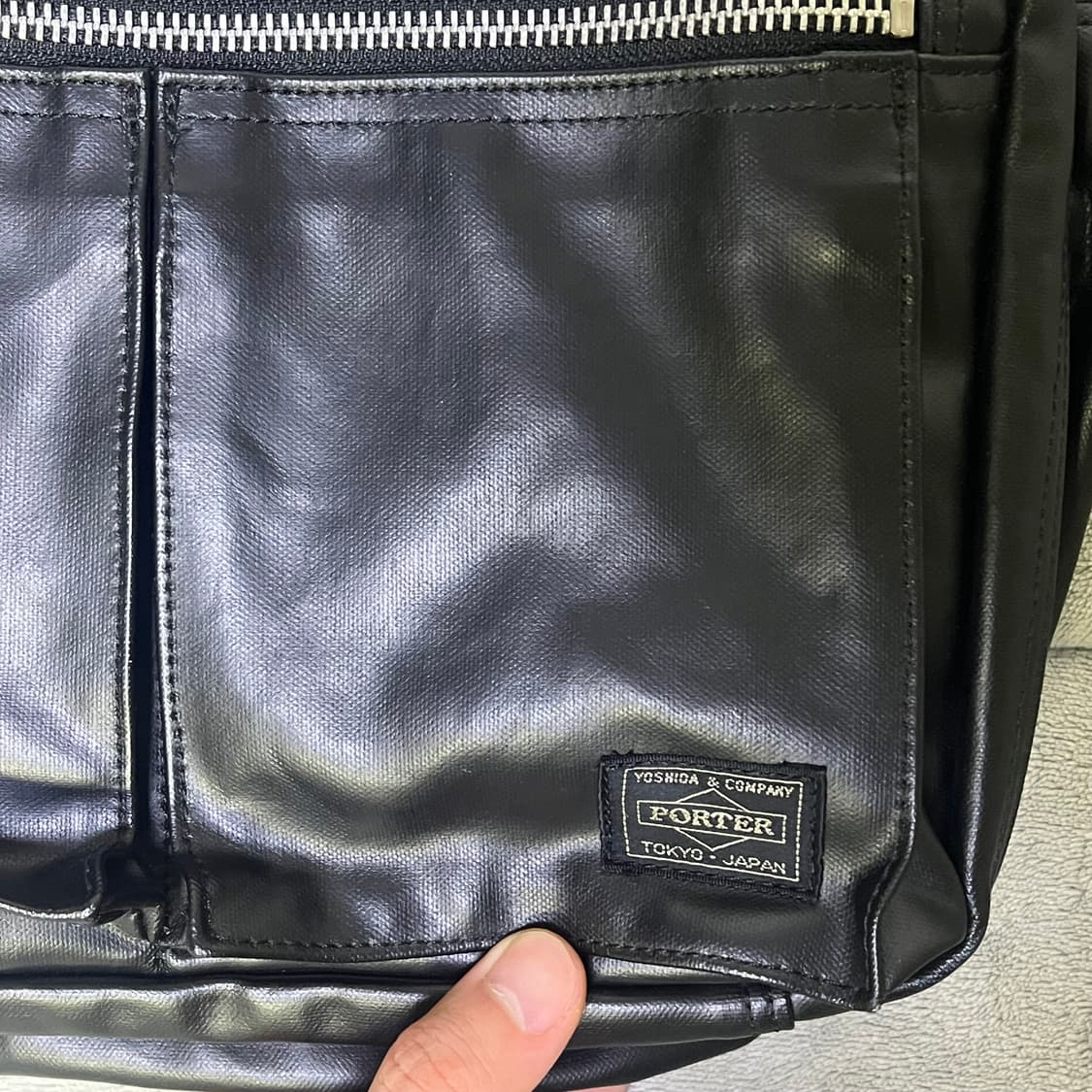 Porter 요시다 포터 프리스타일 숄더백 L 블랙 상품이미지3