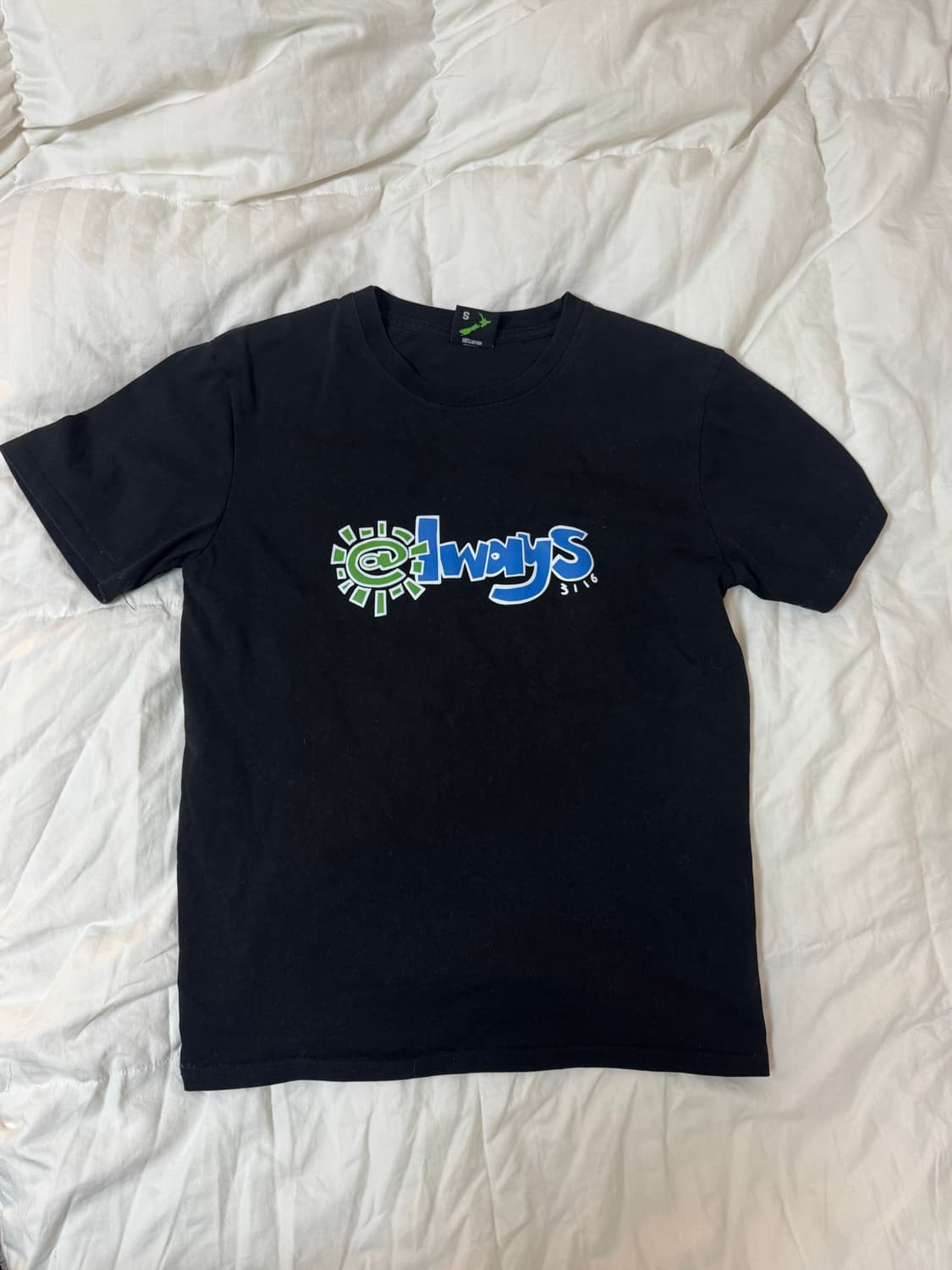 Always 올웨이즈 블랙 티셔츠 상품이미지1