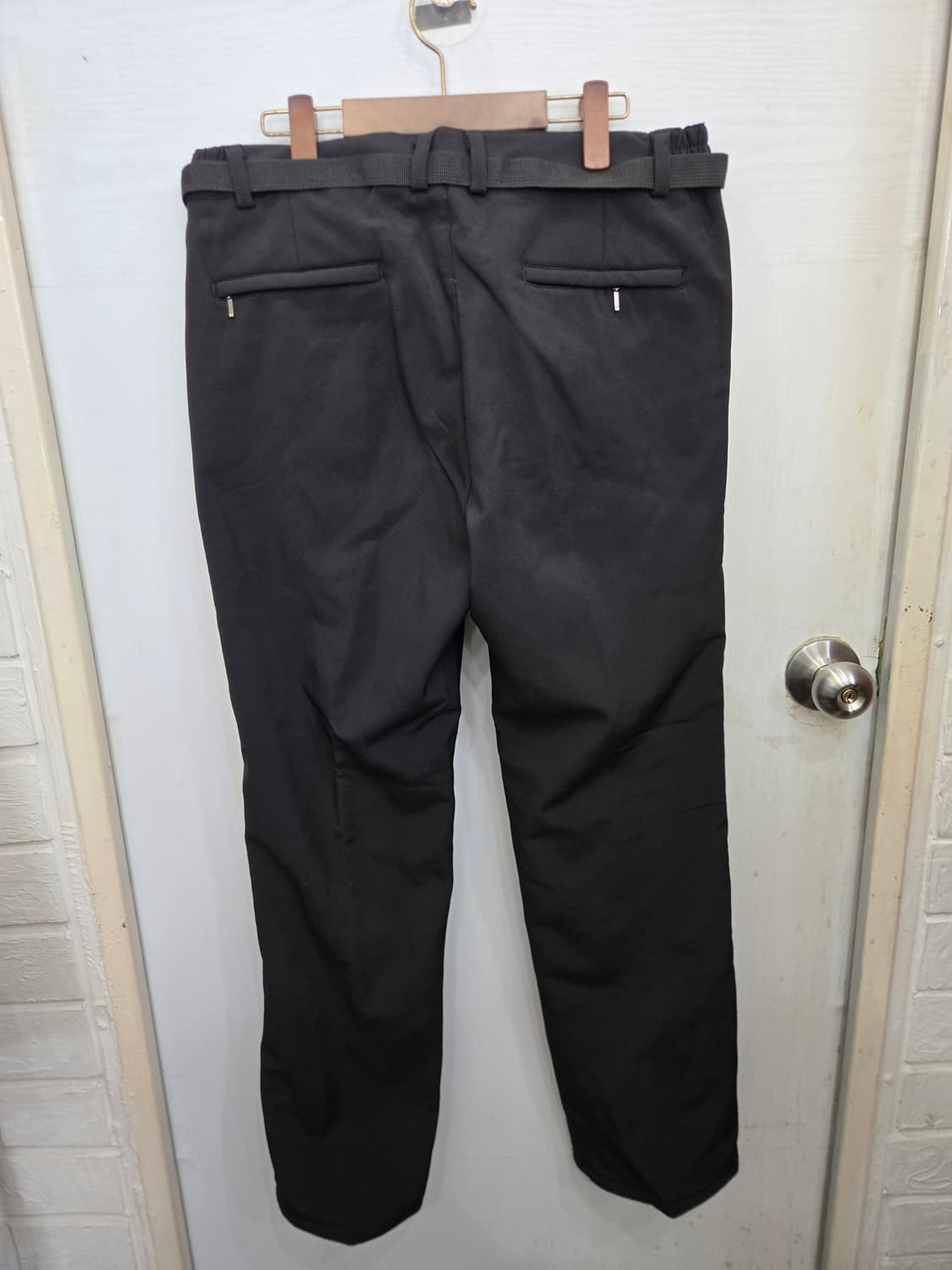 36사이즈,택있는새상품)) AIDA 아이다 기모 바지! 정가69000 상품이미지3