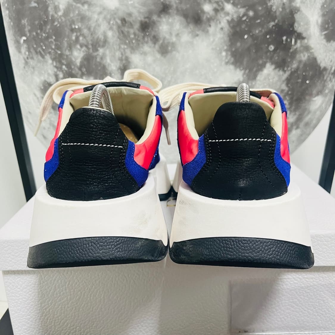 정품 39) MM6 마르지엘라 트라이컬러 스니커즈 250~255 상품이미지4