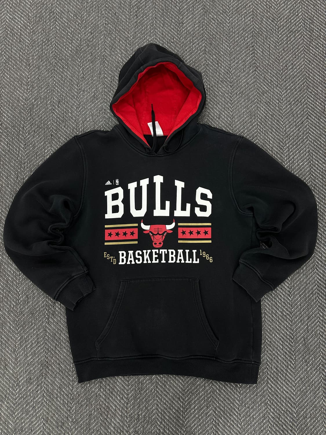 아디다스 NBA 불스 후드티 블랙 상품이미지1