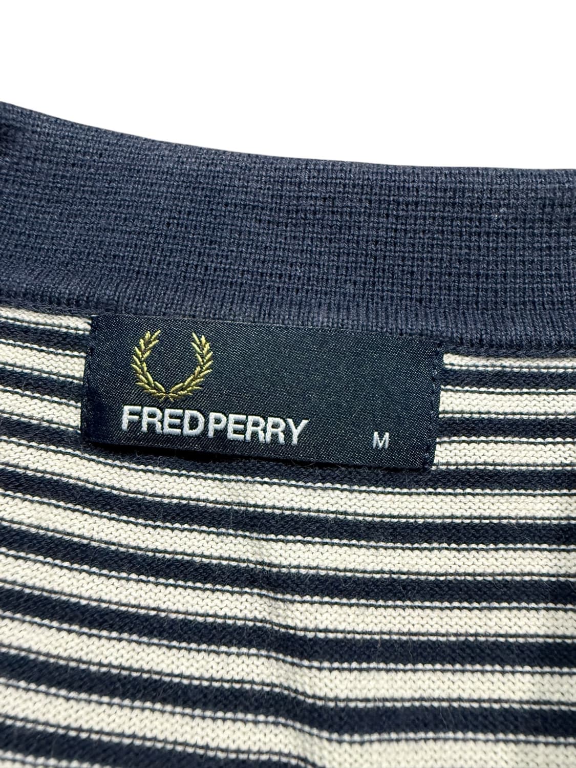 Fred perry 프레드페리 반팔 카라 니트 상품이미지3
