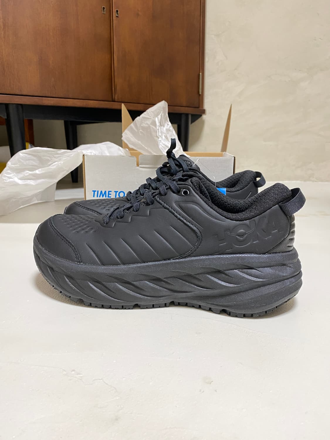 호카 본디 SR 천연소가죽버전 260mm 상품이미지2