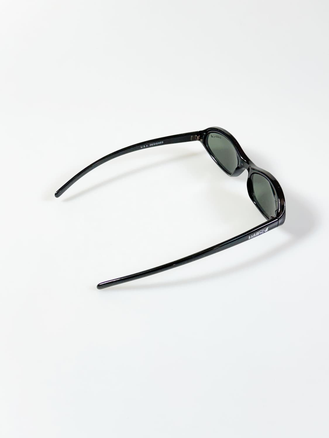 90s KIDDING 블랙 오벌 프레임 빈티지 선글라스 상품이미지4