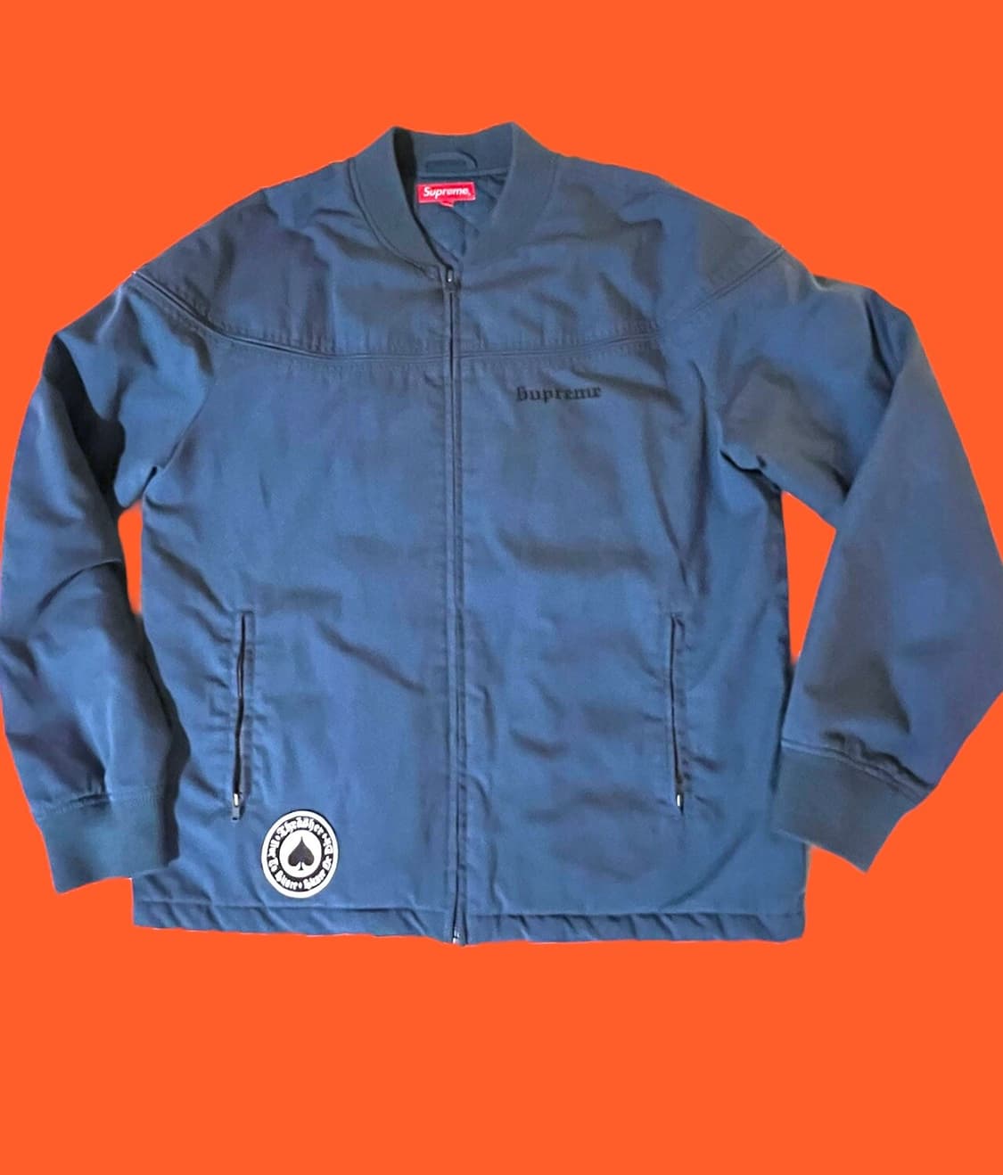 17SS 슈프림 x 트래셔 포플린 크루 자켓 상품이미지1