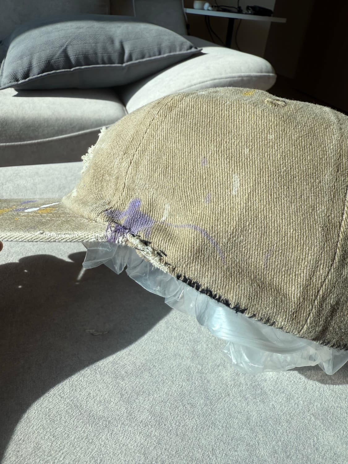 빈티지 디스트레스드 캡 상품이미지8