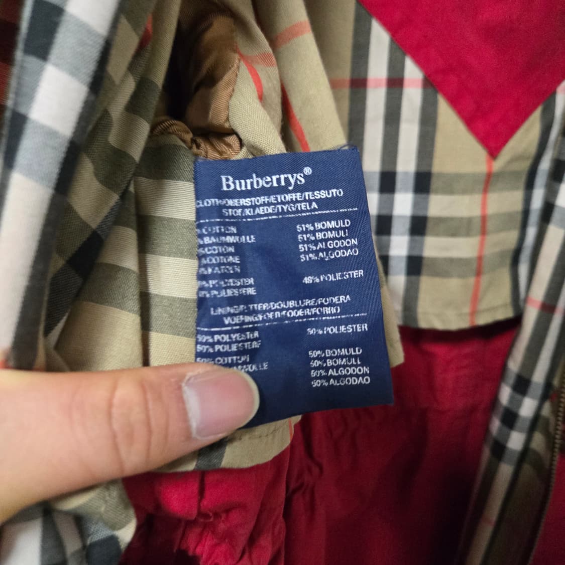 버버리 코튼 후드 사파리 자켓 / 여성 자켓/ 여자 자켓  상품이미지5