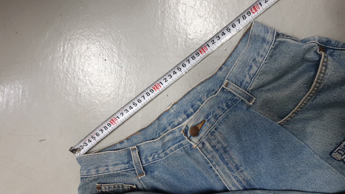 Levi's 리사이클 패치   빈티지 벌룬데님 청바지34 상품이미지6