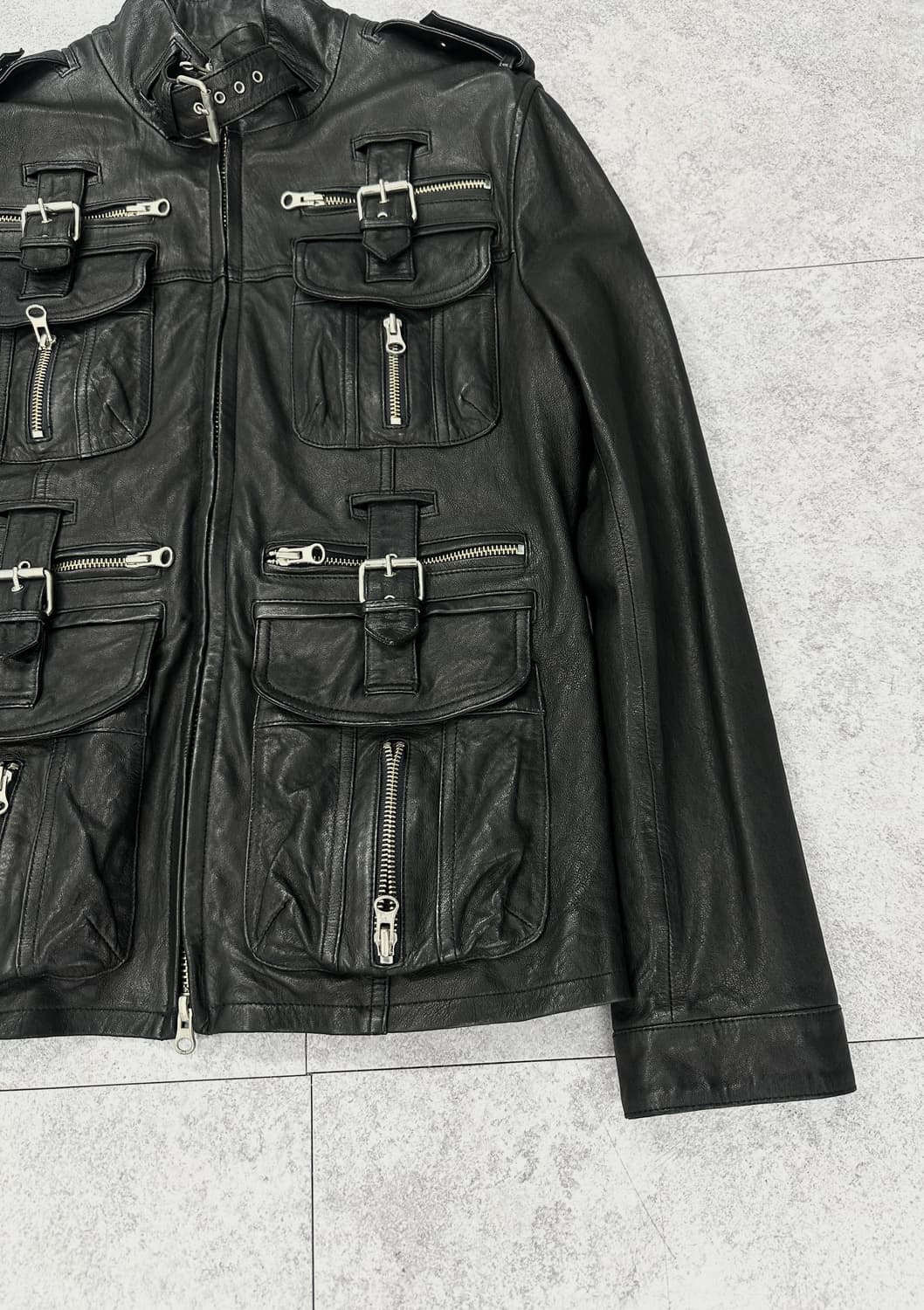 Chrome tanning sheepskin leather multi p 상품이미지6