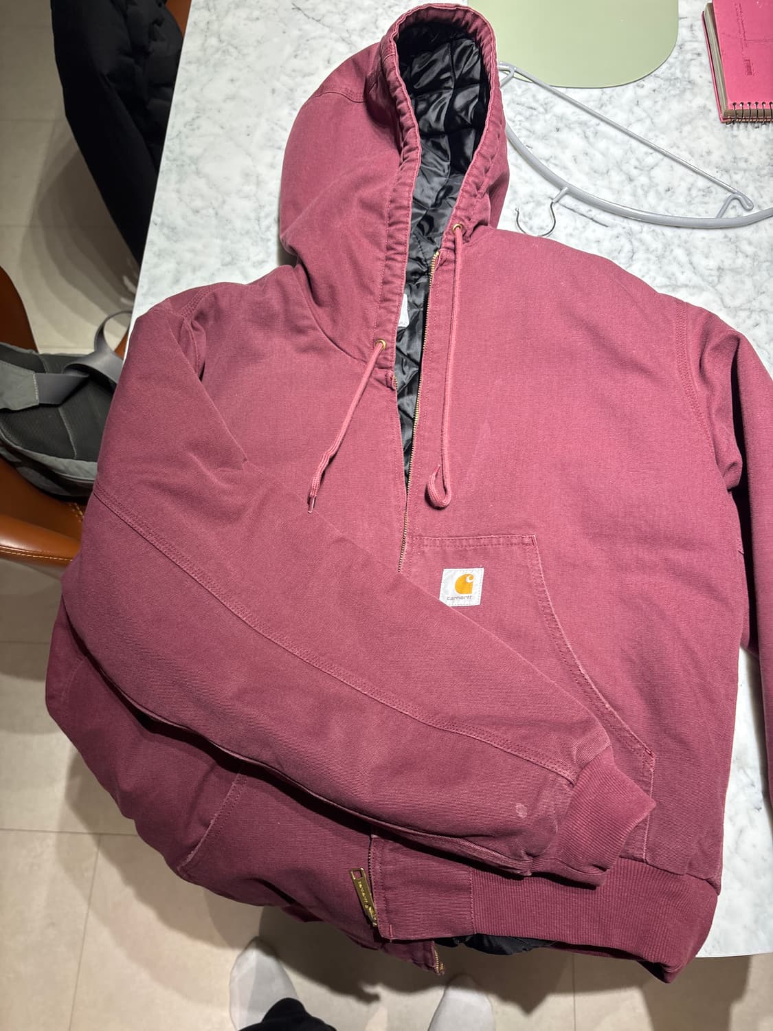 칼하트윕 og 엑티브 자켓 말벡 윈터  상품이미지8