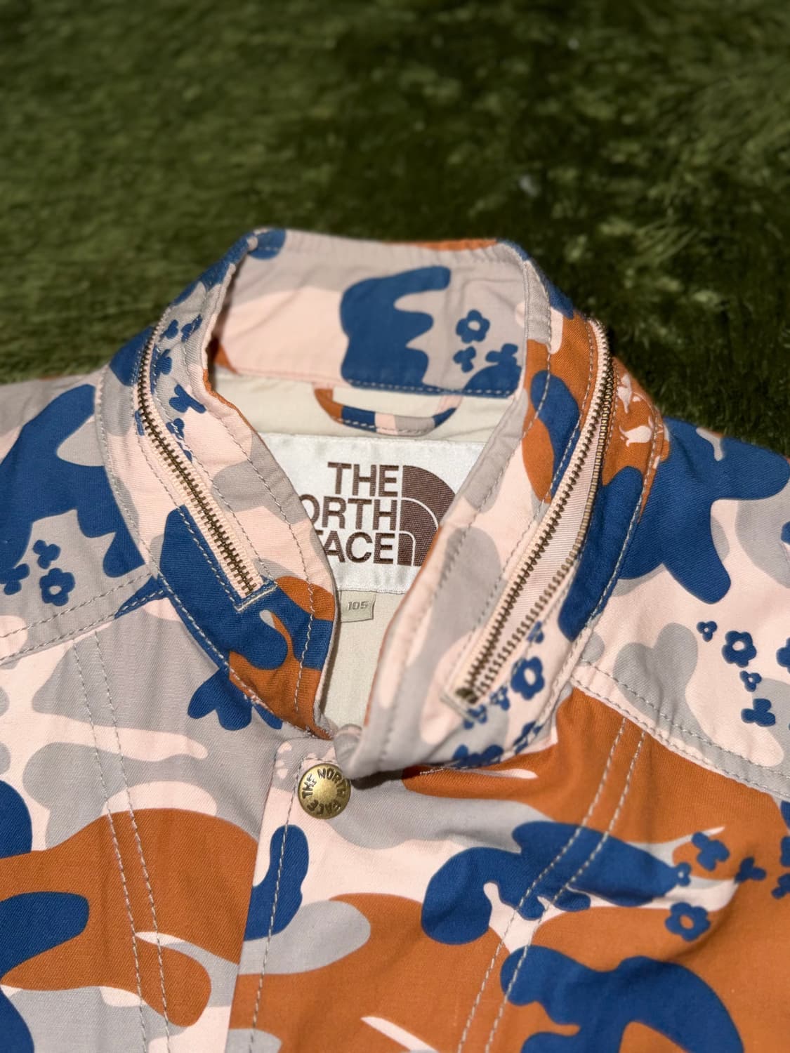 [105] 노스페이스 화이트 라벨 멀티 카모 스냅 필드 자켓 상품이미지5