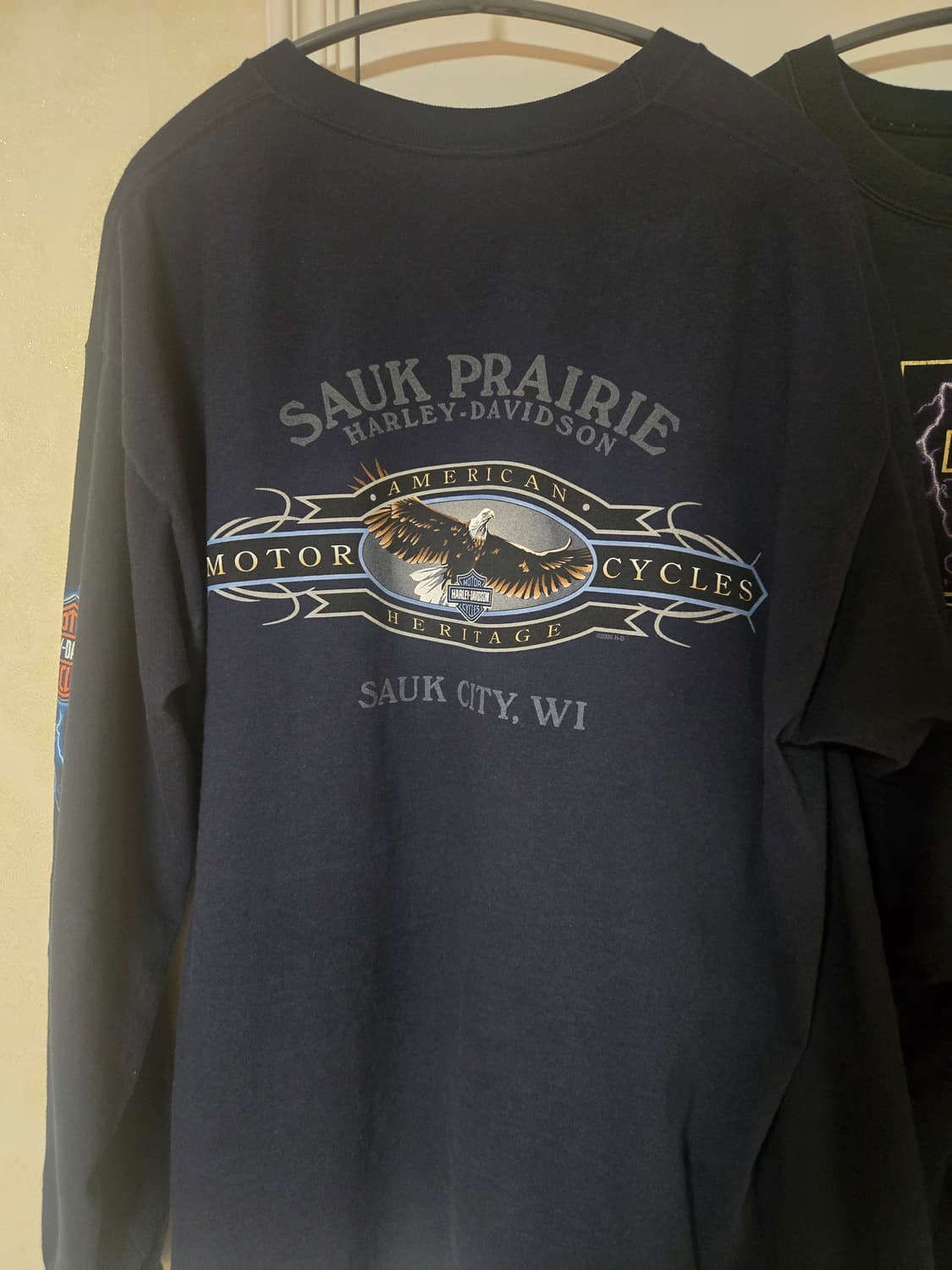 할리데이비슨 라이트닝 롱슬리브 상품이미지2