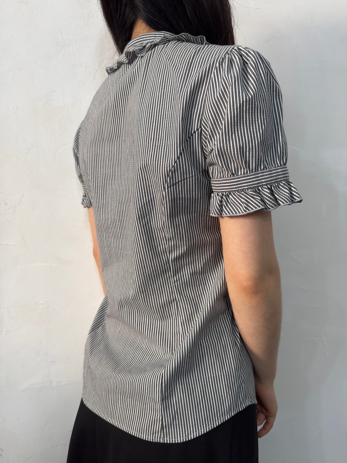 frill stripe shirt 상품이미지4