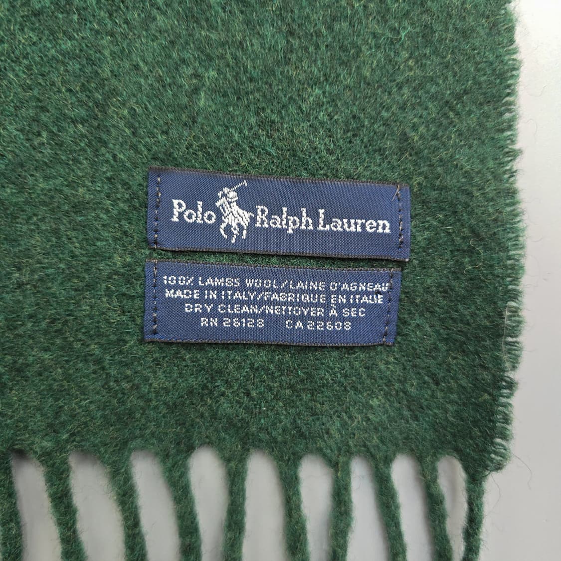 폴로랄프로렌(Polo) 이탈리아 램스울 머플러 목도리 상품이미지6