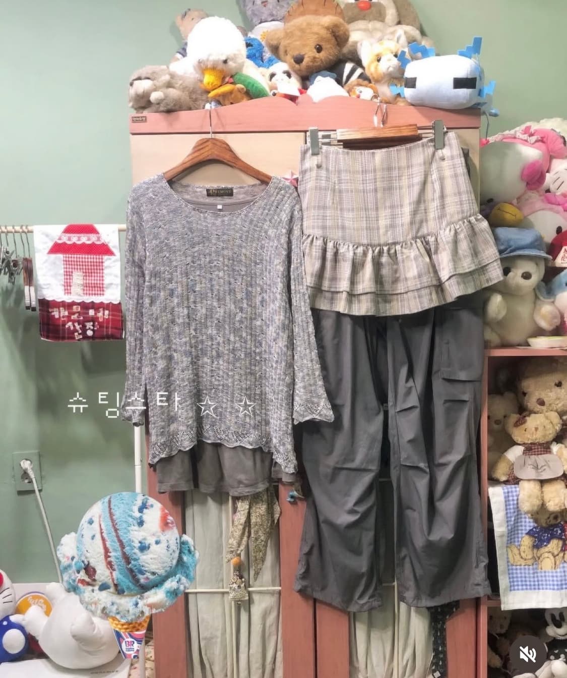 카모메산장 슈팅스타 코디세트 상품이미지1