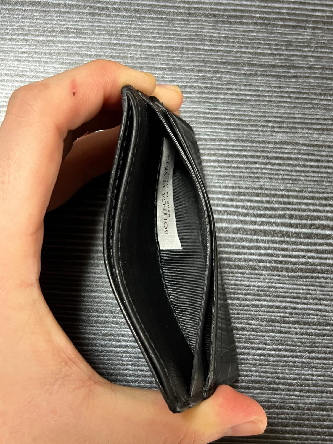 보테가 베네타 카드지갑 블랙 상품이미지5