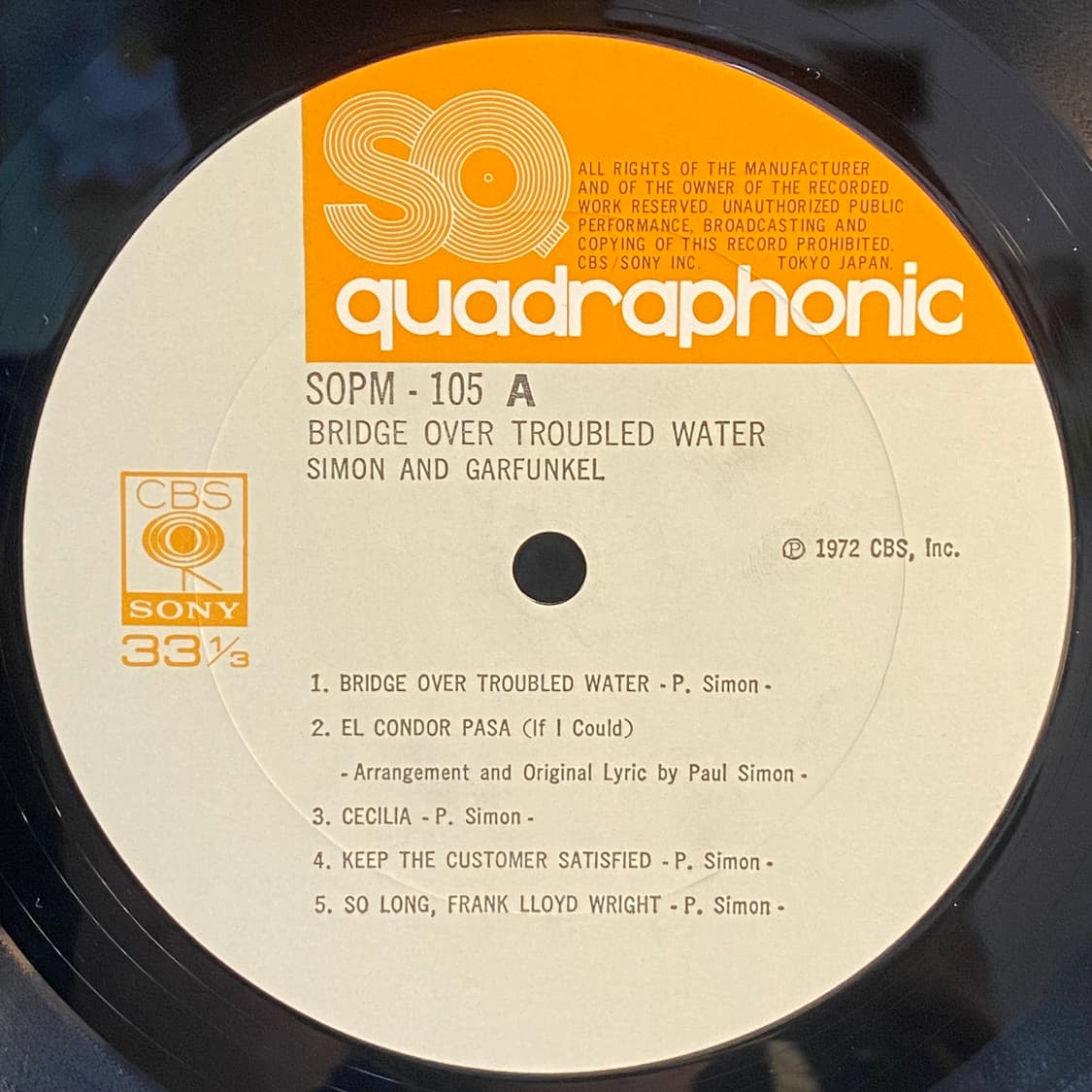 (LP-포크) Simon And Garfunkel -Bridge 상품이미지4