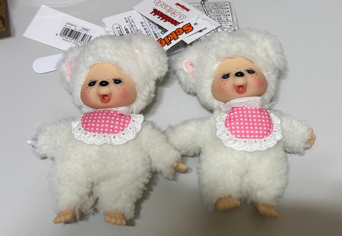 몬치치 베비치치 치무탄 양 인형 키링 상품이미지1