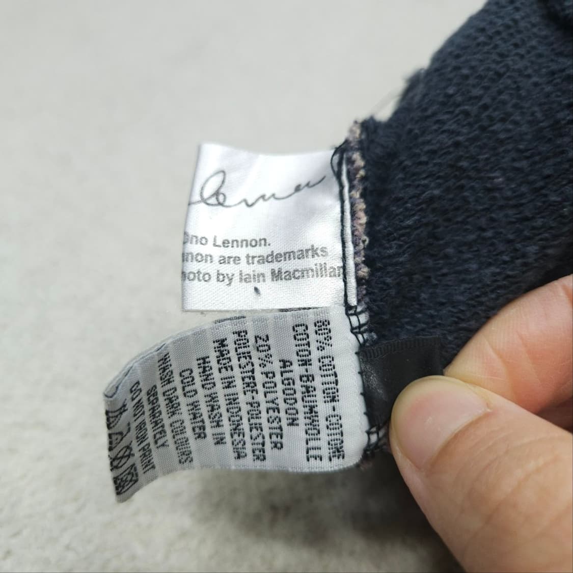 빈티지 존레논 후드 집업  상품이미지6