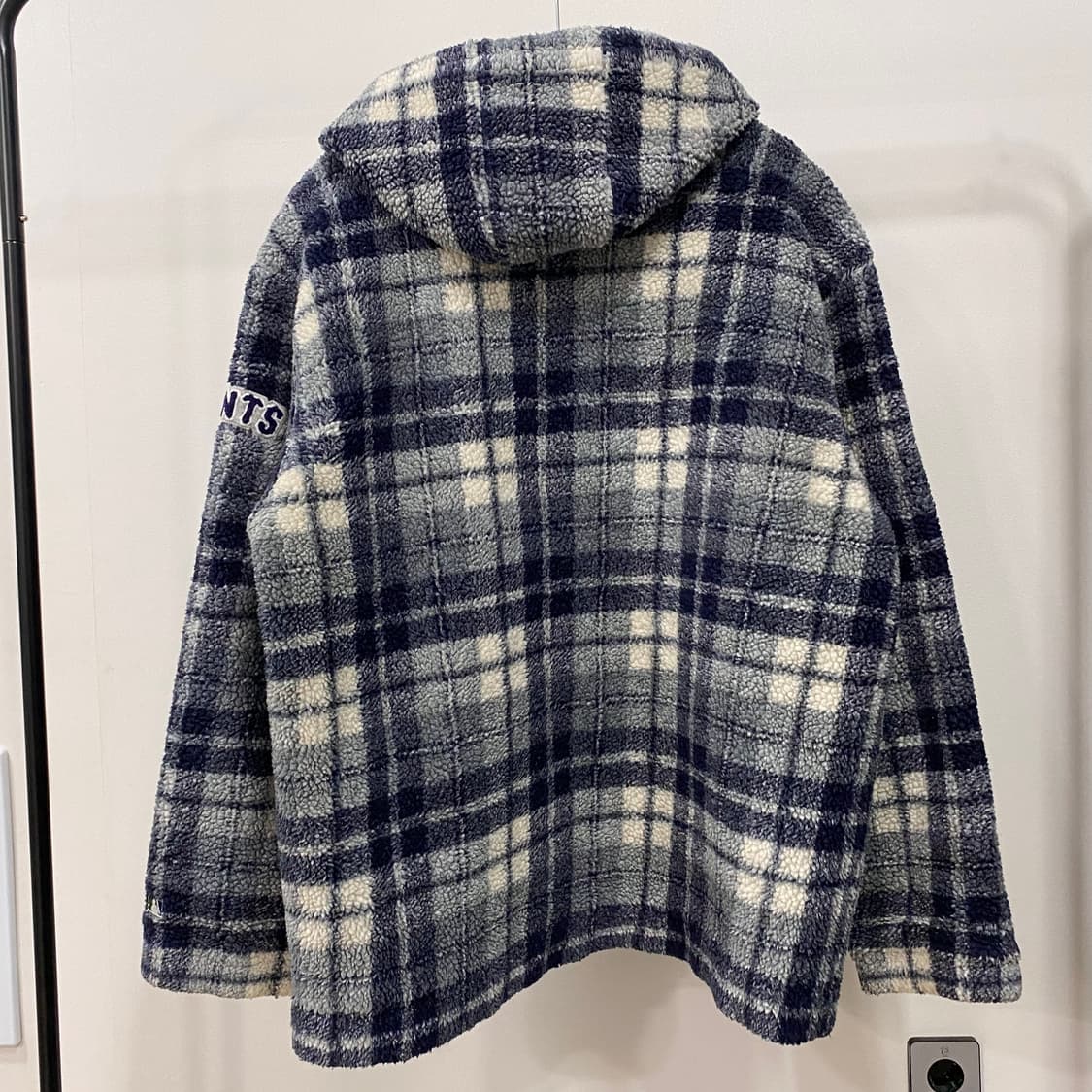 MLB 샌프란시스코 올드스쿨 누빔 후리스 후드집업 상품이미지2