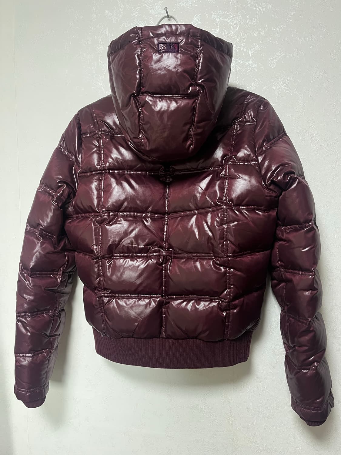 MLB 자주색 패딩 상품이미지2