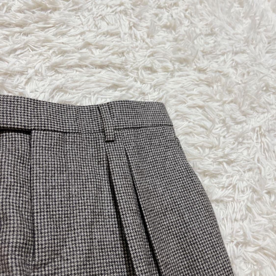 [블랙핑크 리사님 착용] 셀린느 마가렛 울 체크 팬츠 상품이미지6