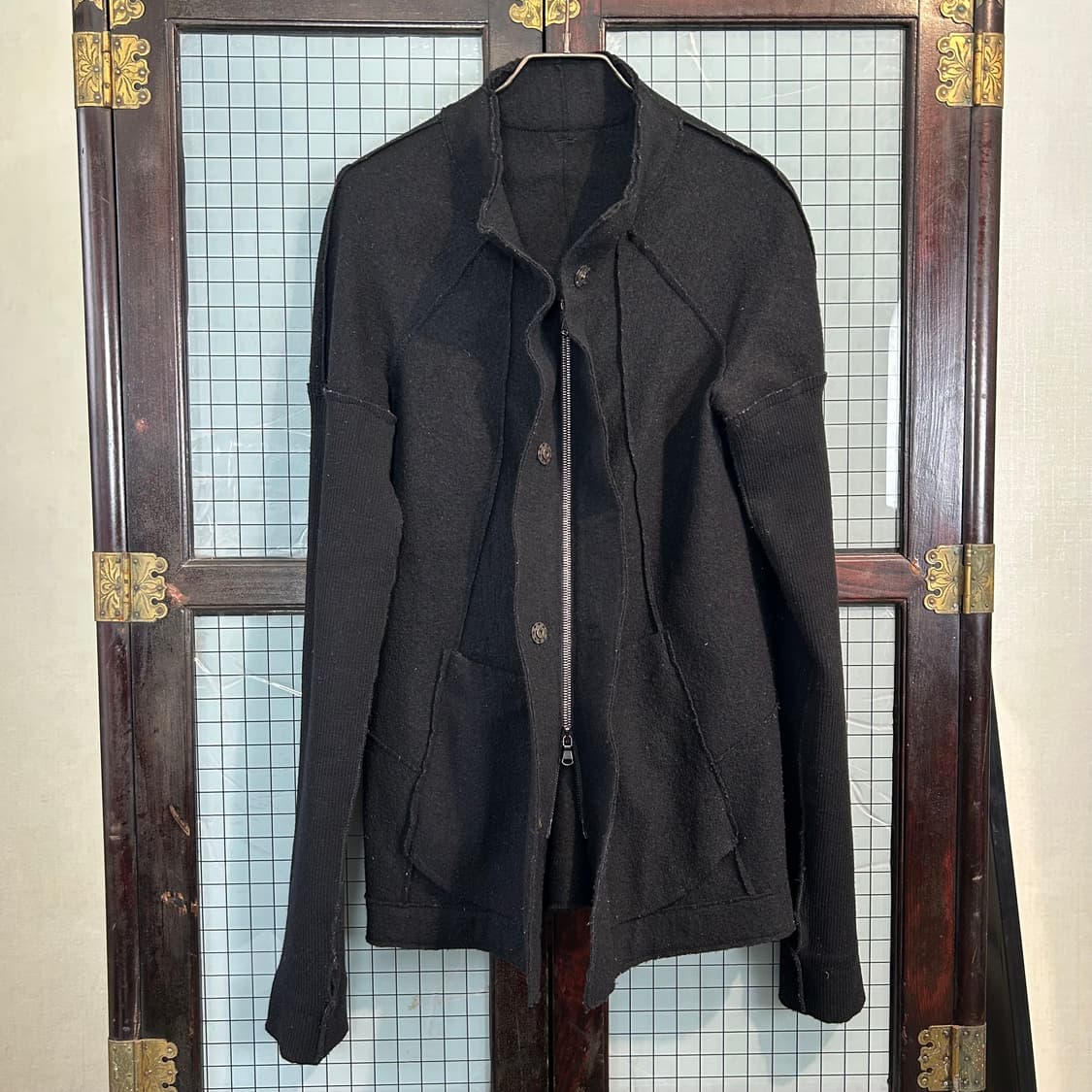 트랜짓 리버시블 축융 울 자켓 상품이미지3