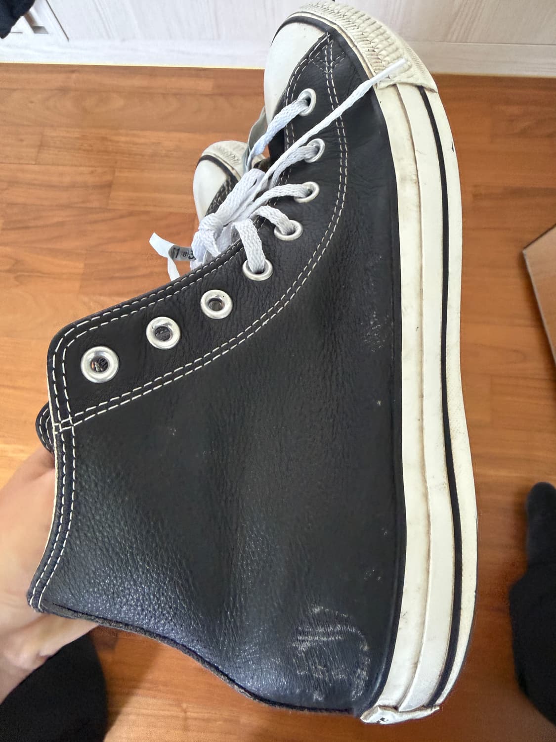 Leather converse 상품이미지2