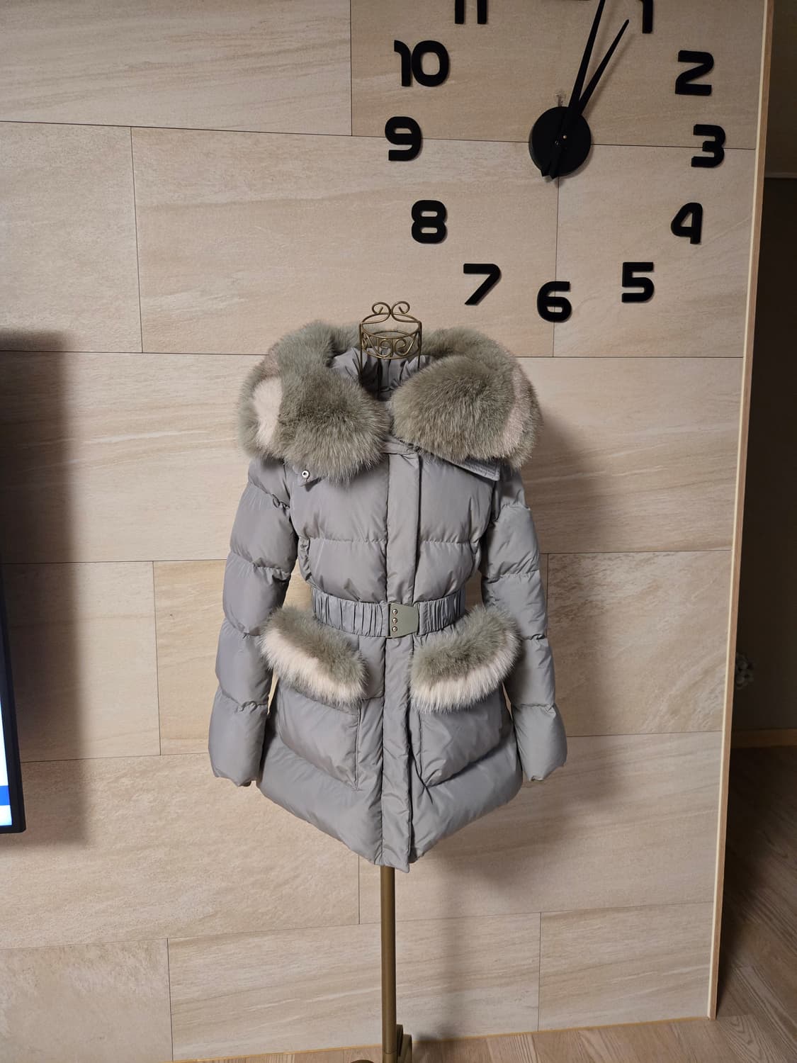 [55/m] 에고이스트 사가폭스 밸트 구스 패딩 상품이미지2