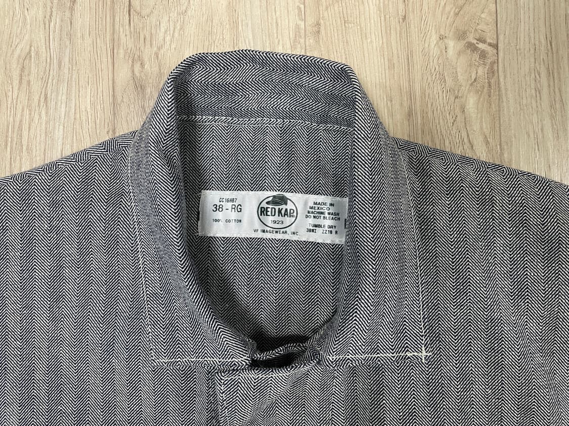 100) 90s 레드캡 부코 헤링본데님 점프수트(데드스탁)RRL&LVC 상품이미지4