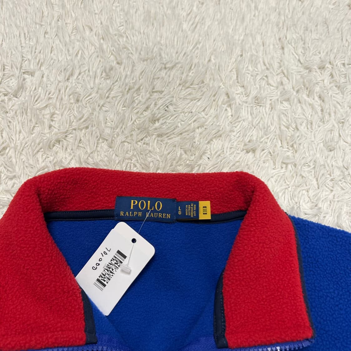 Polo  Flag Blue Half Zip Fleece 상품이미지6