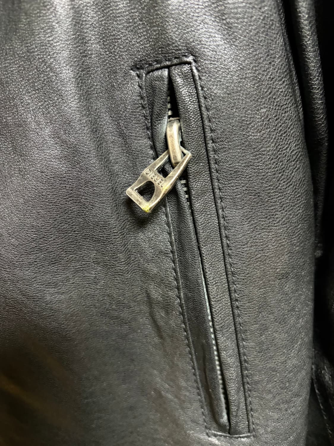 디젤 양가죽 라이더 자켓 상품이미지6