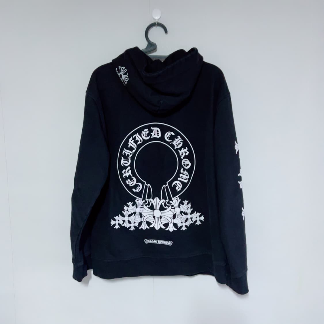 크롬하츠 십자가 프린팅 공용 후드티 상품이미지8