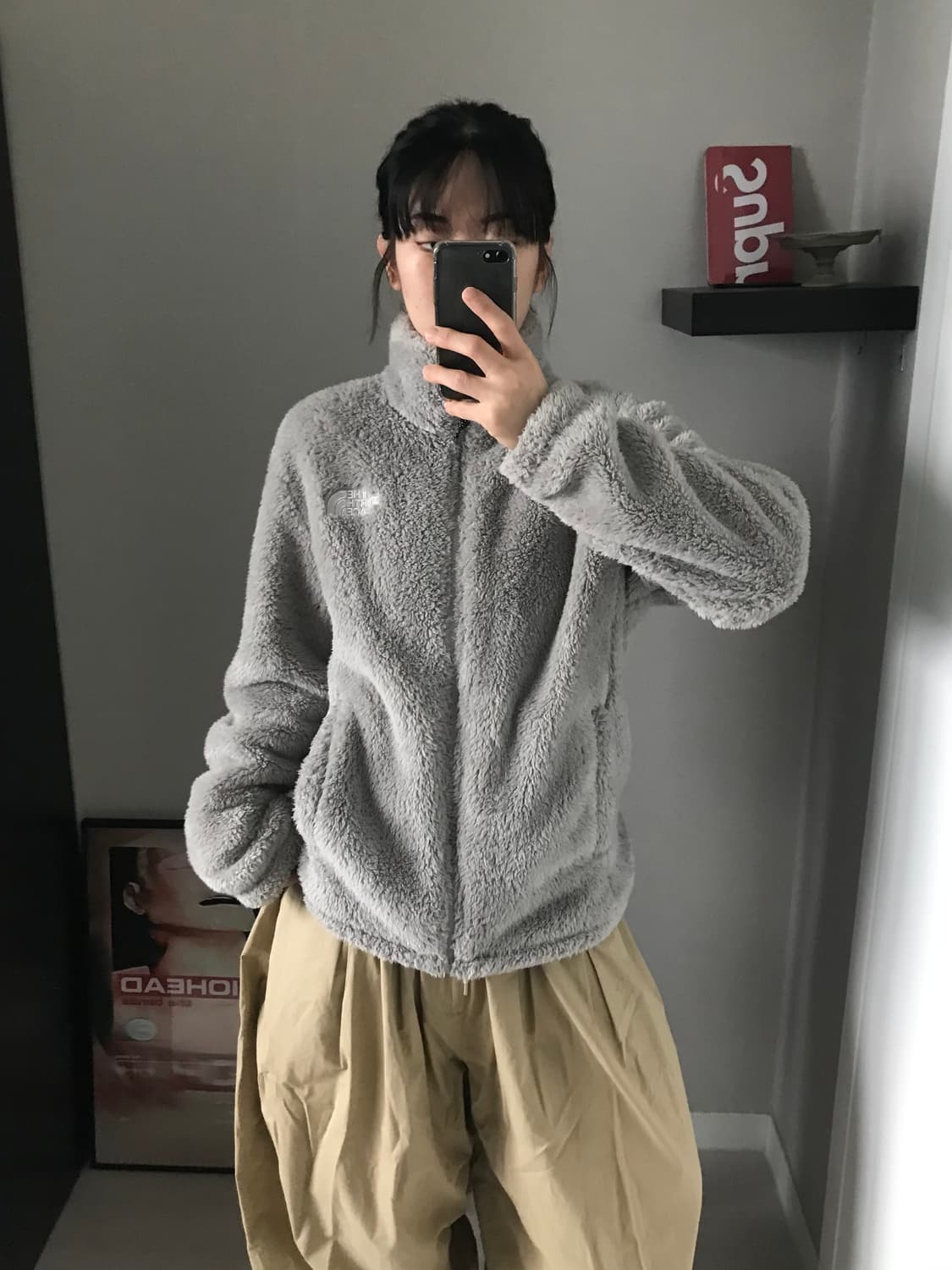 노스페이스 화이트라벨 컴피 플리스 집업 상품이미지4