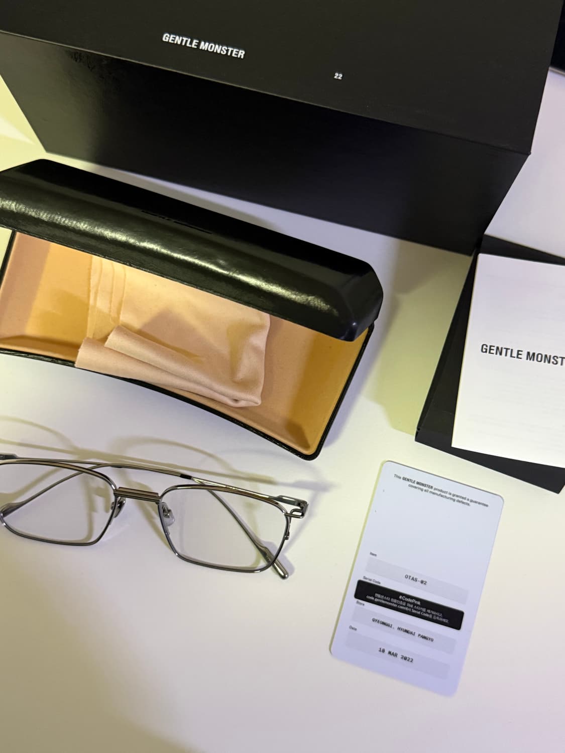 젠틀몬스터 오타스02 otas-02 실버 상품이미지1