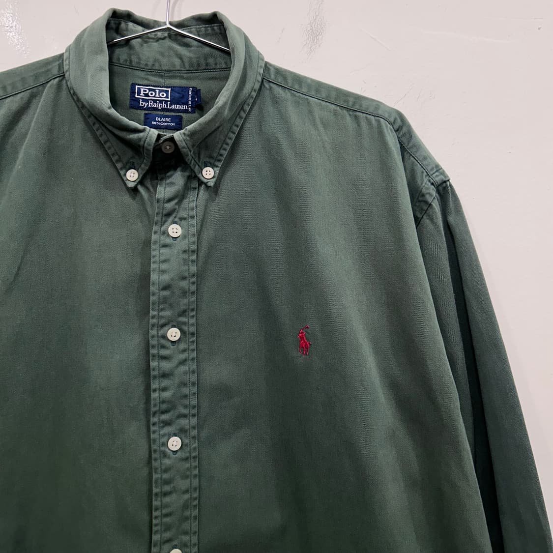 폴로 랄프로렌 BLAIRE 스몰포니 헤비코튼 셔츠 상품이미지1