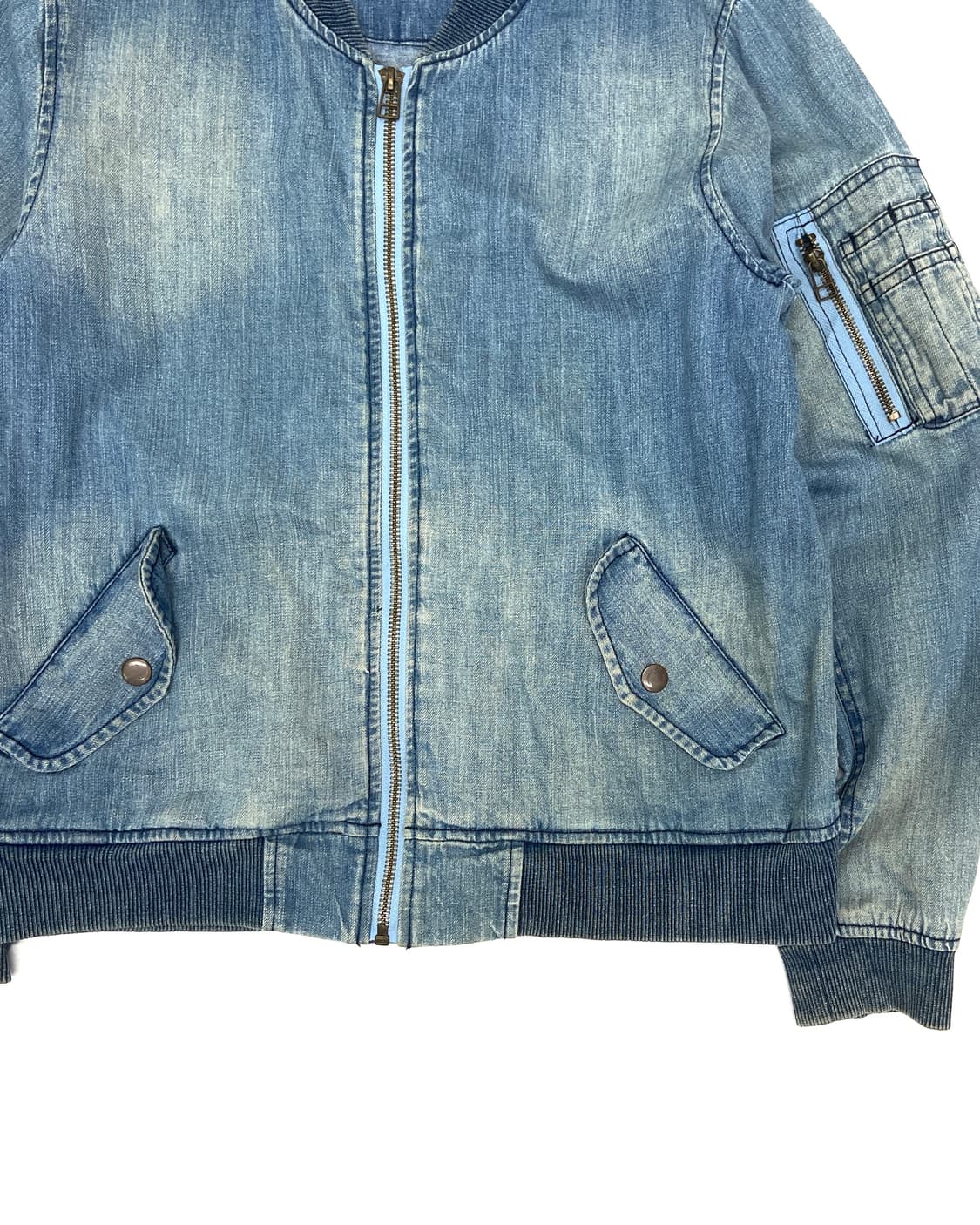 JPN Denim bomber jacket 상품이미지3
