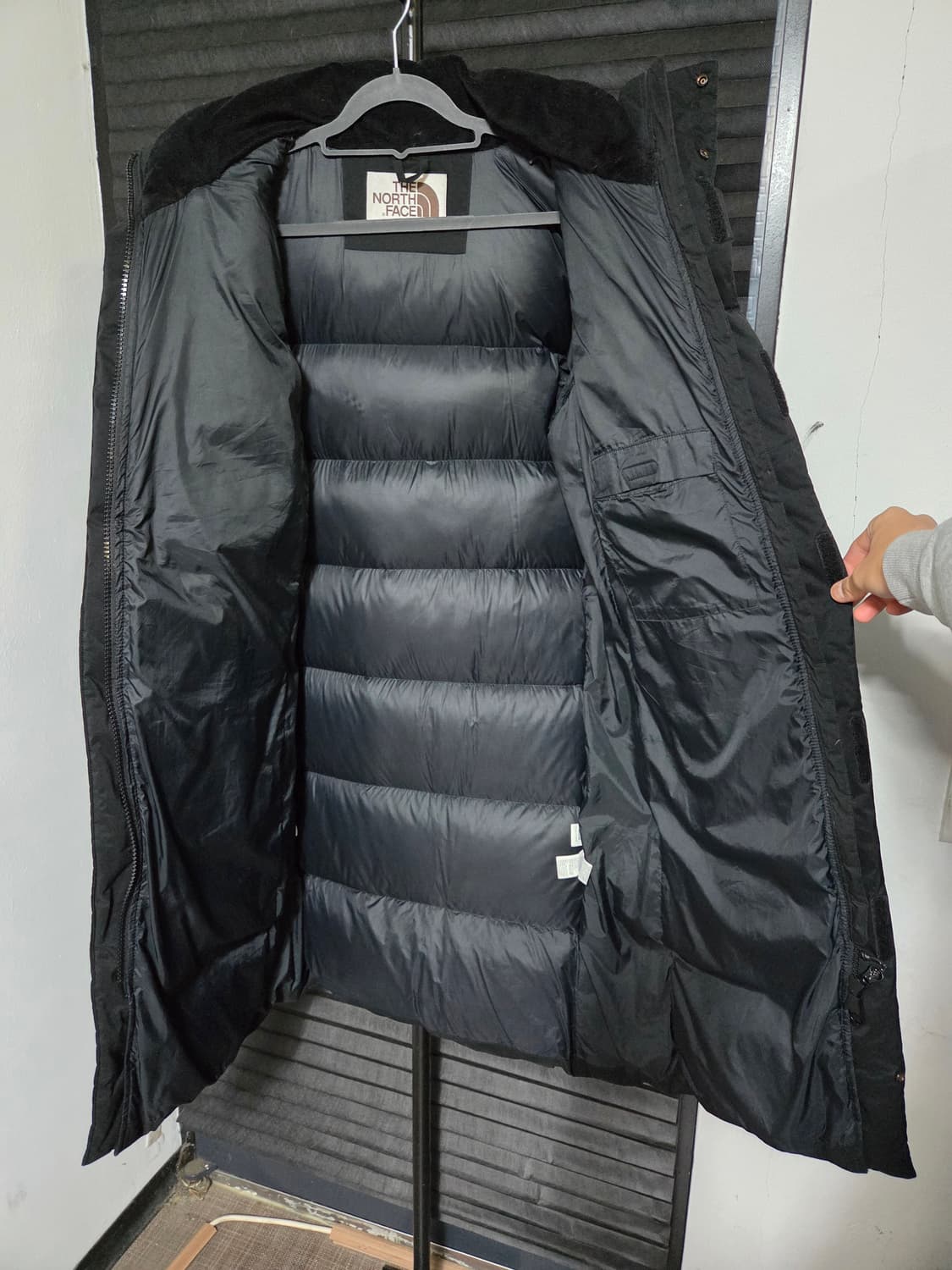 (정품) [노스페이스] 구스다운 롱패딩 판매합니다. 상품이미지5