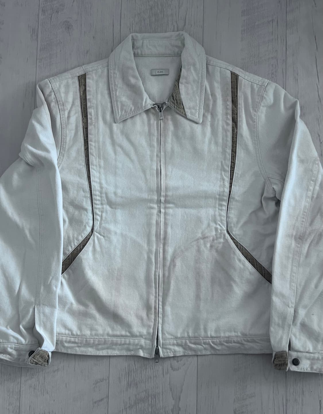 XLIM ep.3 시놉시스 데님 자켓 아이보리 2 상품이미지1