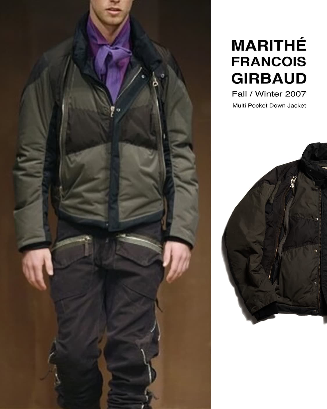 2007 F/W Marithe Pocket Down Jacket  상품이미지1