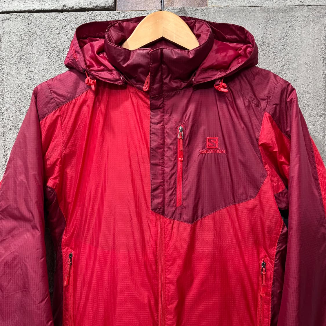 살로몬 우먼스 클리마윈드 아웃도어 자켓 (M)   상품이미지2
