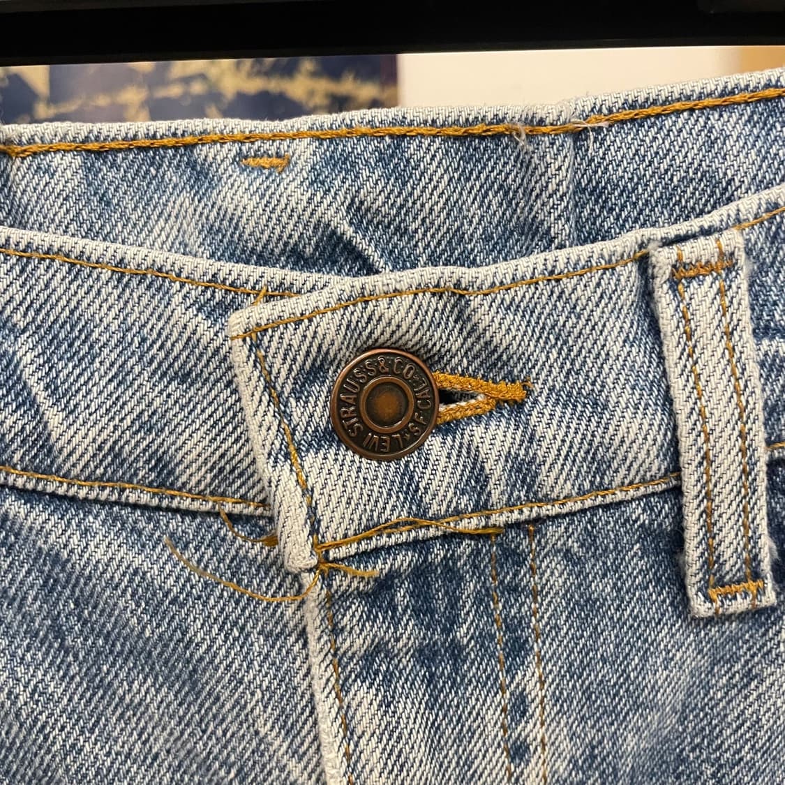 90s Levis 리바이스 505 레드택 다트포드 워싱 데님 팬츠 상품이미지5