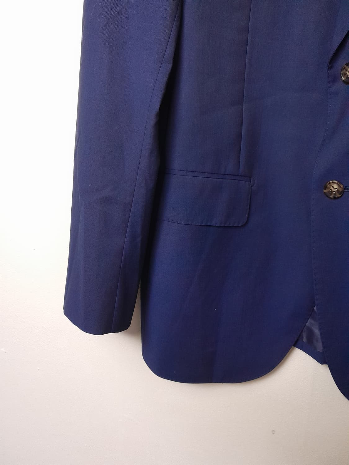 수트서플라이 네이비 REDA 울블레이져 46/97 상품이미지4