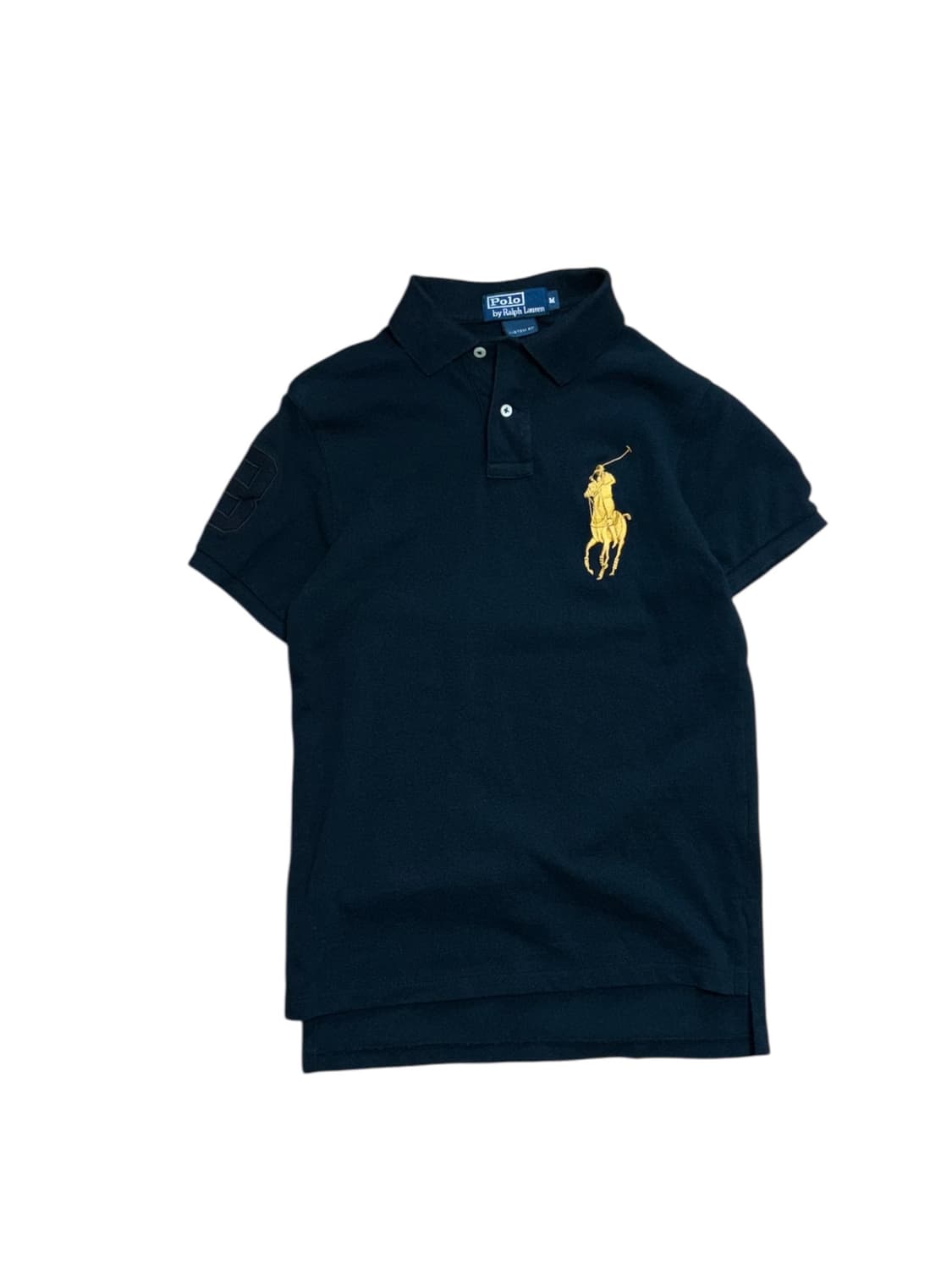 폴로 랄프로렌 빅포니 검금 반팔 티셔츠 상품이미지1