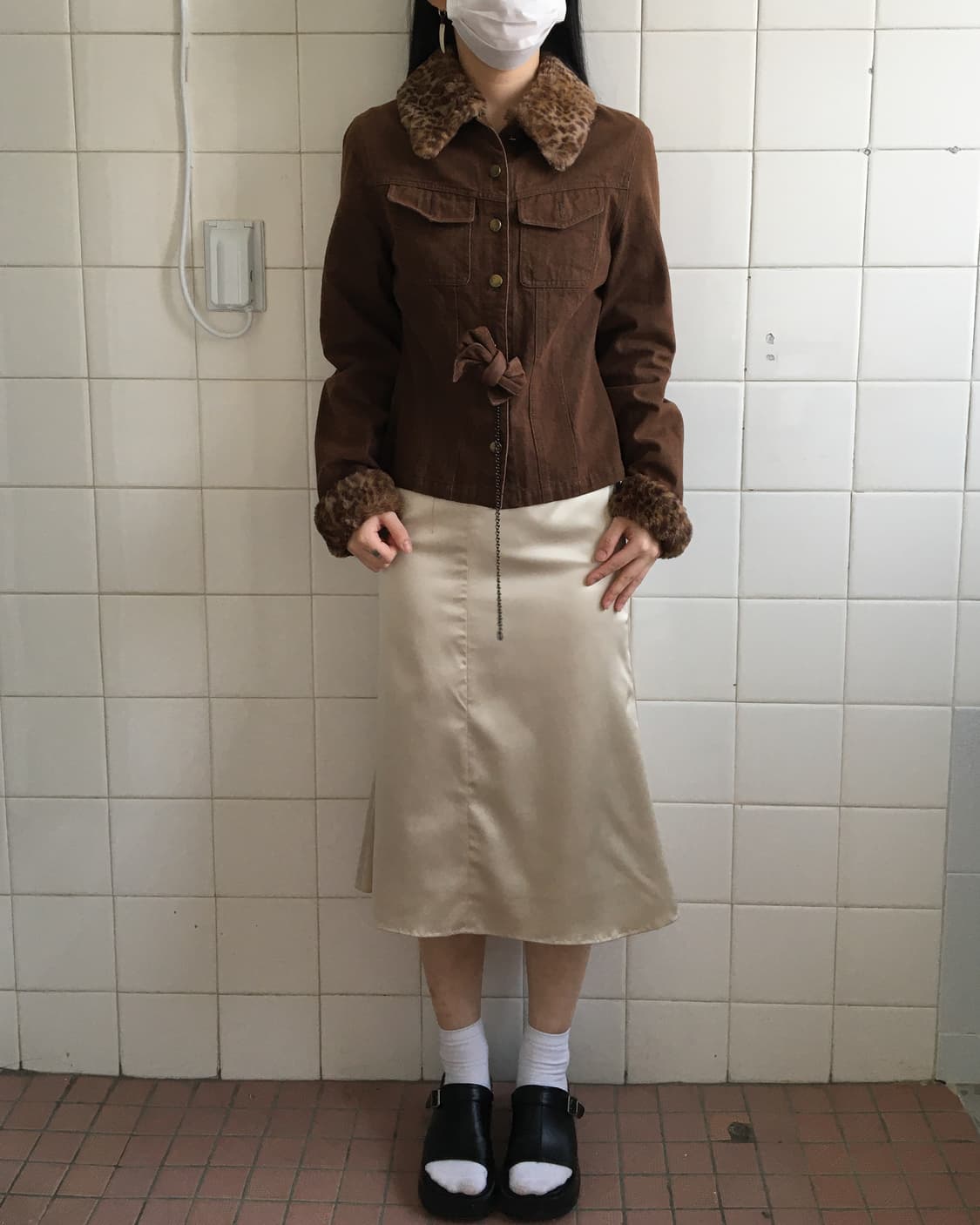 Fake fur point jacket 상품이미지8