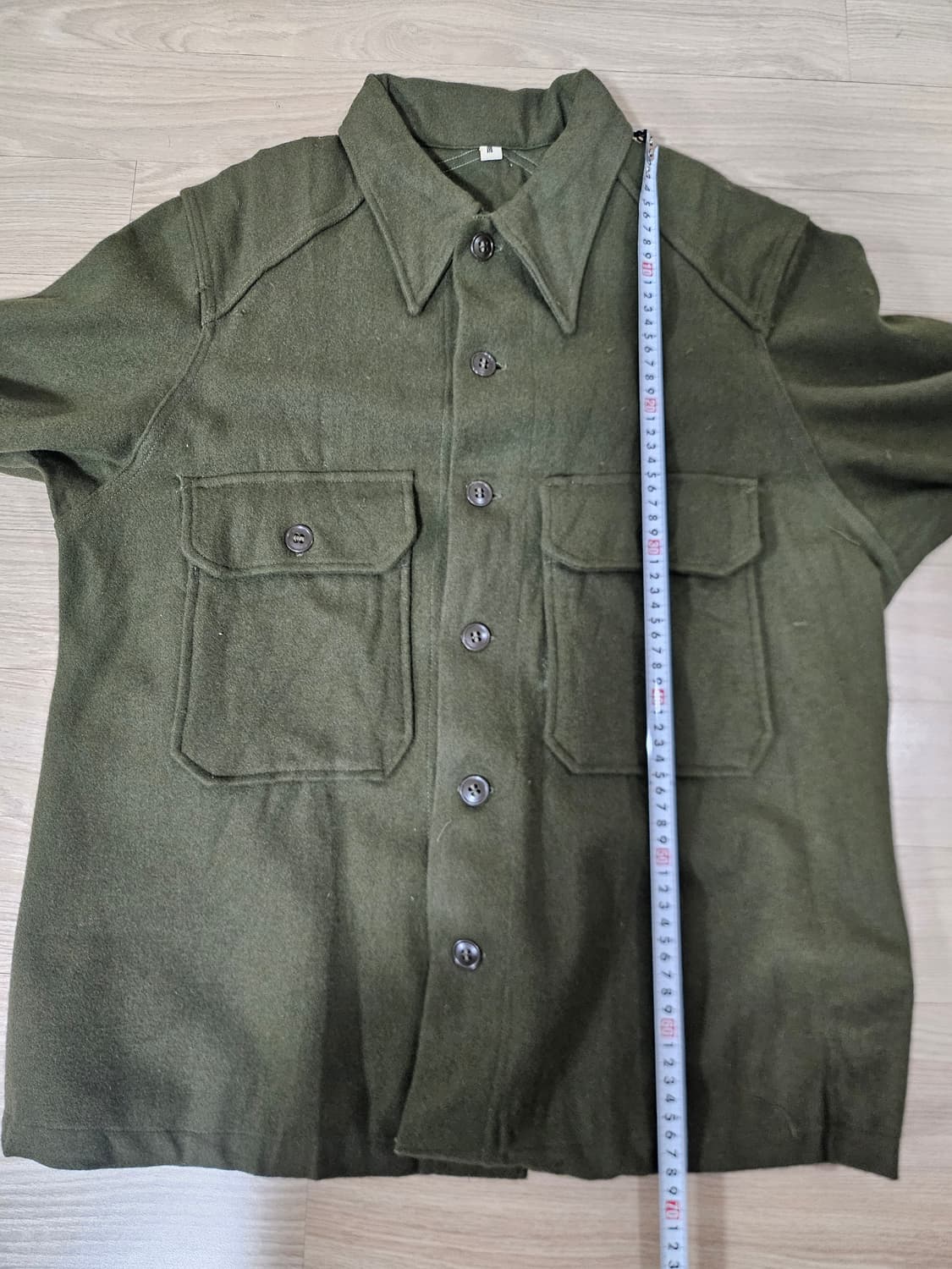 50s 미군오리지날 og108 울셔츠 데드스탁 상품이미지8