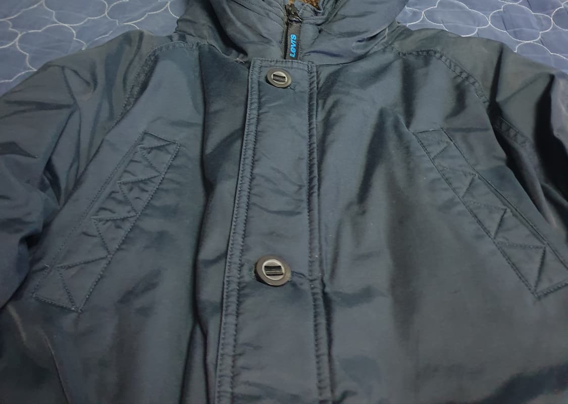 (빈티지)리바이스 사파리 다운 파카 네이비 (M) 상품이미지2